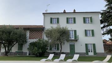 Facciata della struttura