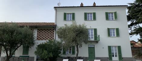 Facciata della struttura