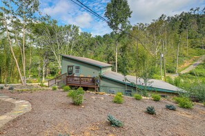 Exterior - Blue Ridge Retreat w/ Deck: Hike, Sip & Explore! (Asheville)