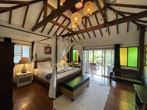 Individually decorated, free WiFi - Rim Pai Cottage (Pai)