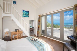 4 bedrooms, desk, iron/ironing board, travel cot