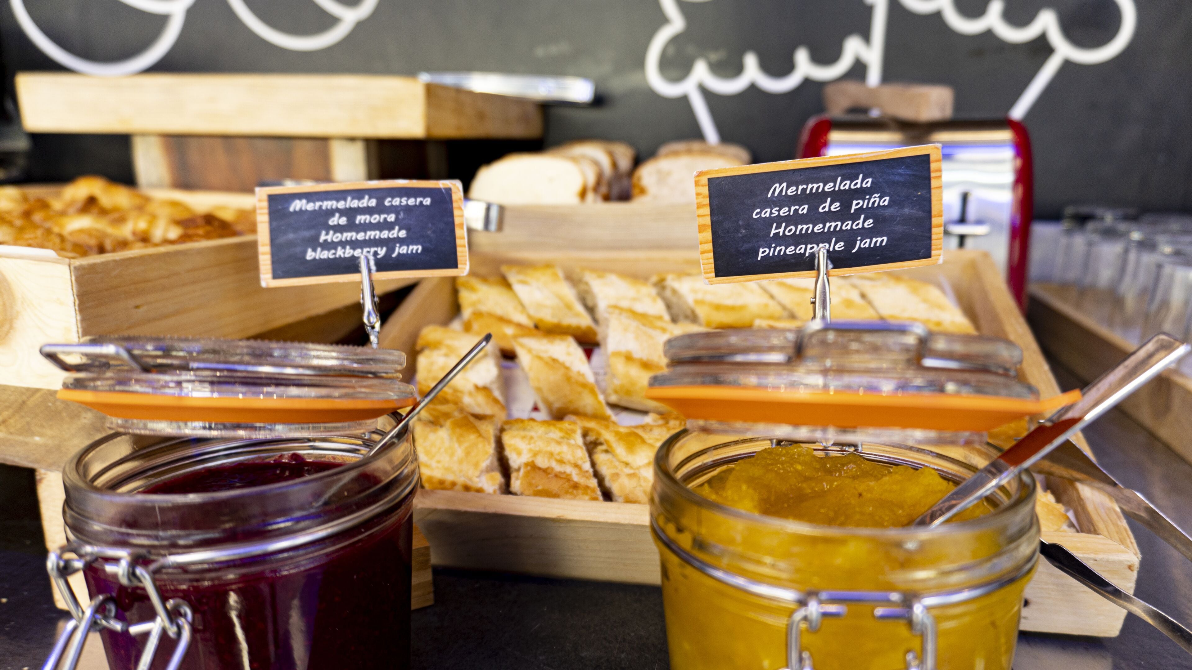 daily buffet breakfast (cop 33000 per person)