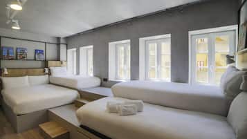 1 bedroom, individually decorated, individually furnished, desk