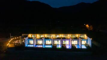 Front of property - evening/night