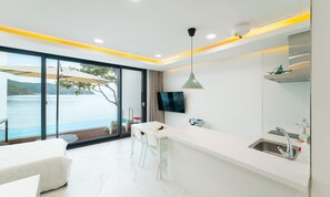 Pool Villa H Type (1001) | 客厅 | 液晶电视
