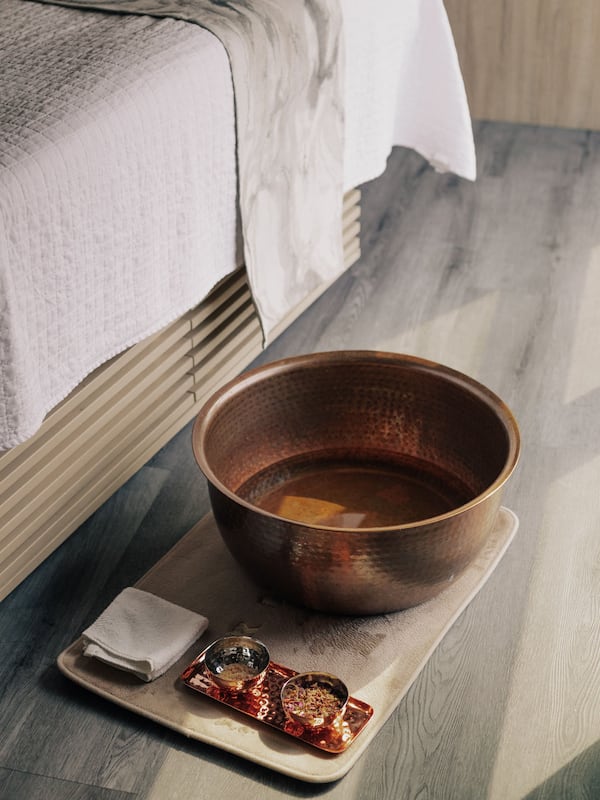 Couples treatment rooms, steam room, body treatments, hot stone massages