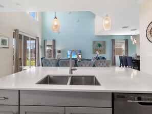 Interior - Luxury 5 beds - Pool home-water view! (Kissimmee)