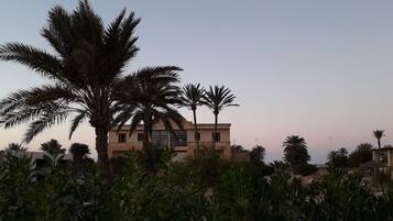 Front of property – evening/night