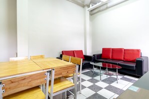 Sala de estar en el lobby