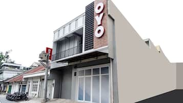 Majoituspaikan julkisivu