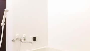 Slippers, bidet, towels