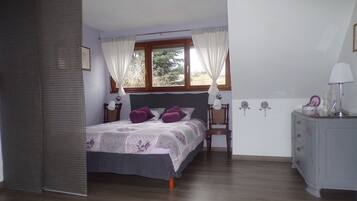1 bedroom, iron/ironing board, bed sheets