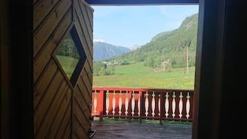 Family Cabin, Private Bathroom (with sleeping loft) | Balcony view