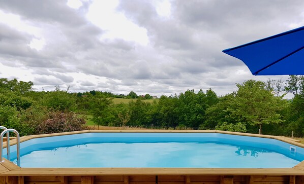 Alberca al aire libre 