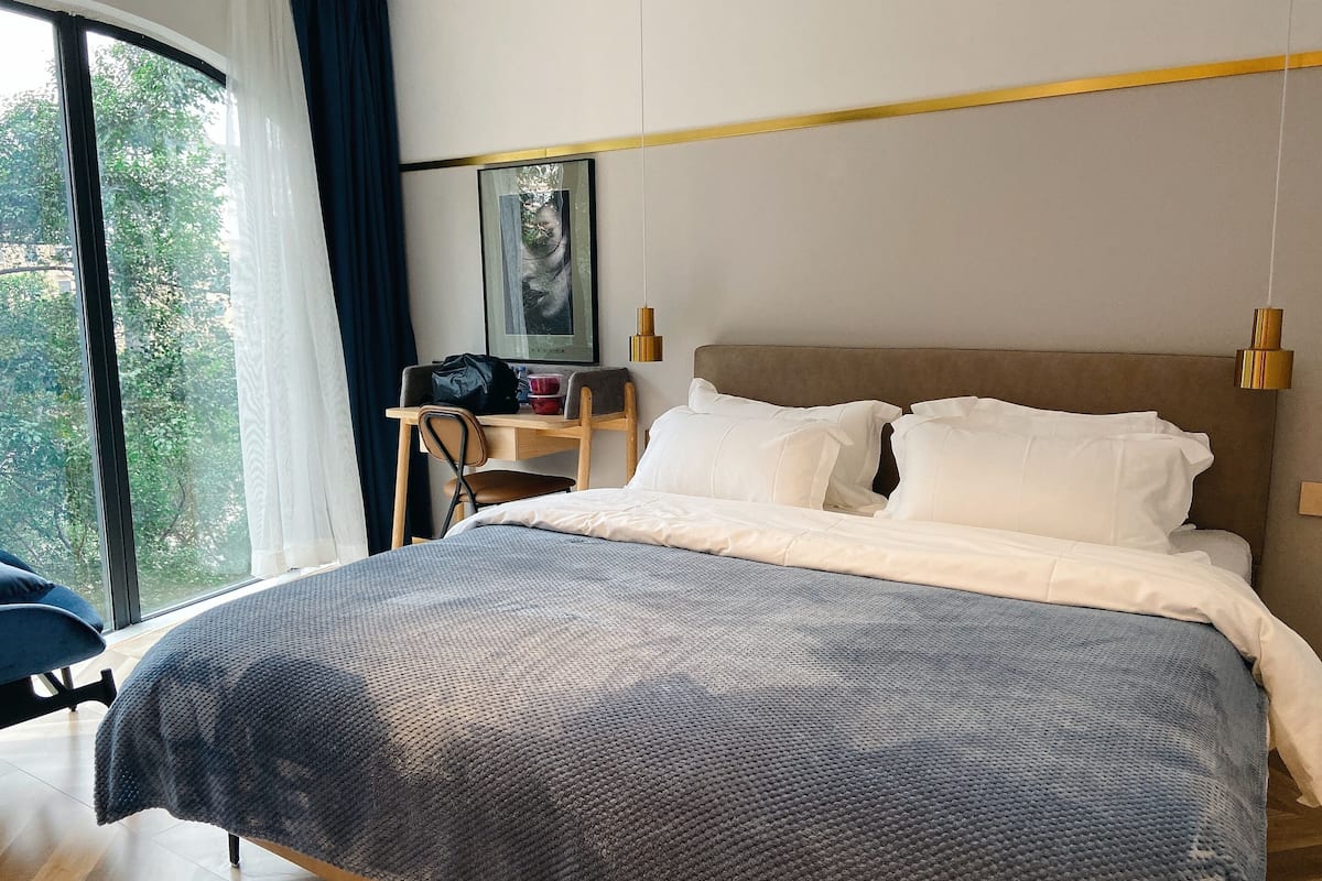 Habitación doble Premium | Ropa de cama de alta calidad y camas con pillow-top
