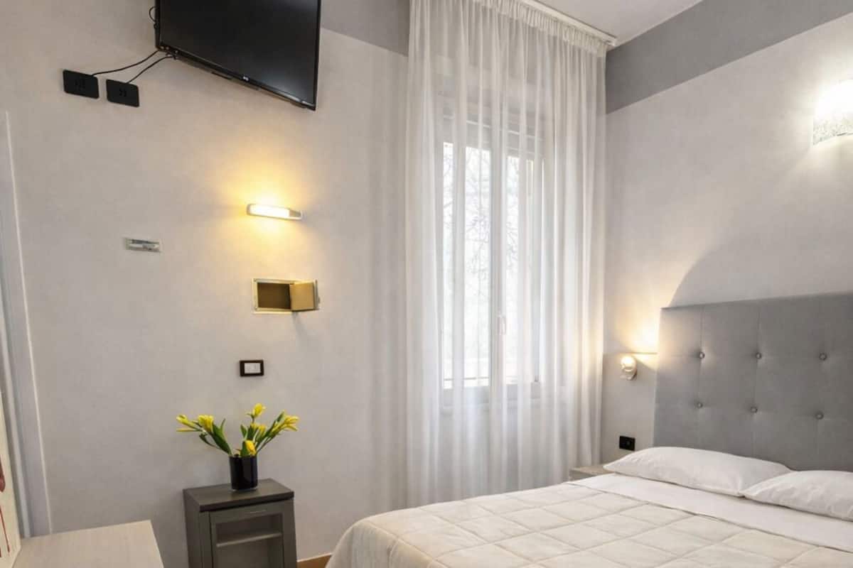 舒适双人房(单人入住) | 防过敏的被褥、羽绒被、客房内保险箱、特色装修