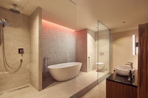 Junior-Doppelzimmer, ohne Fenster | Badezimmer