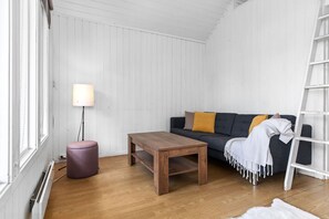 Sommerhytte, delt bad (4 senger) | Truy cập Internet không dây miễn phí, bộ trải giường 