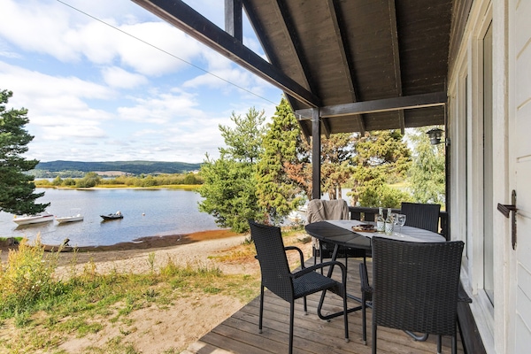 Sommerhytte, delt bad (4 senger) | Terrasse/Patio