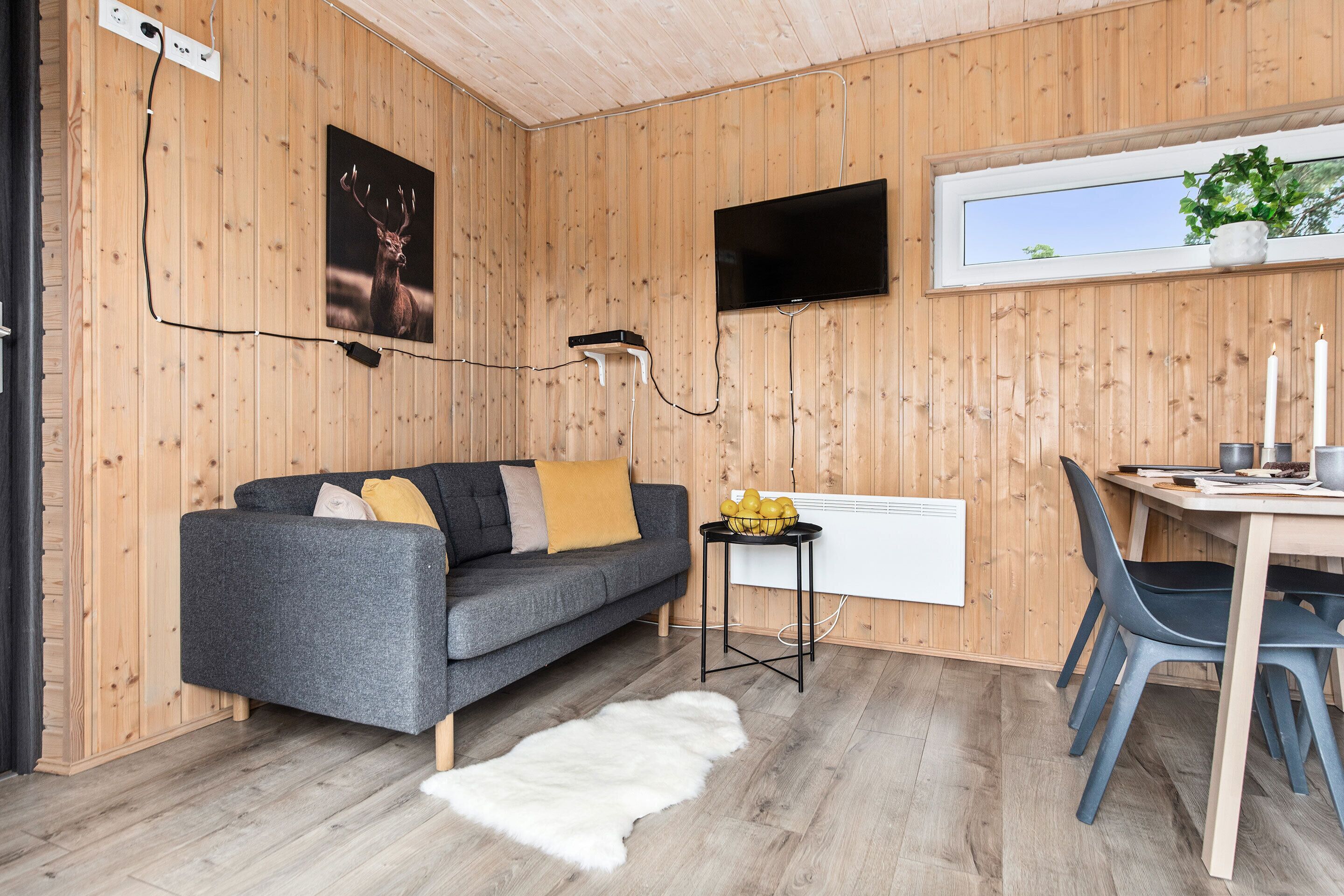 Cabaña Confort | Área de sala de estar