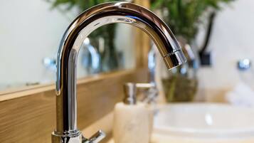 Room (Style) | Bathroom | Separate tub and shower, free toiletries, bathrobes, slippers