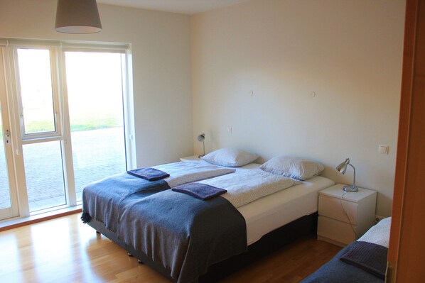 Apartment, 2 Bedrooms (D) | 2 bedrooms, free WiFi, bed sheets - Large Apartments StayWest (Borgarnes)