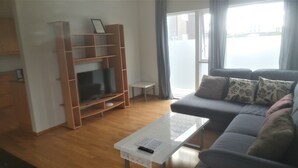 Living room - Large Apartments StayWest (Borgarnes)