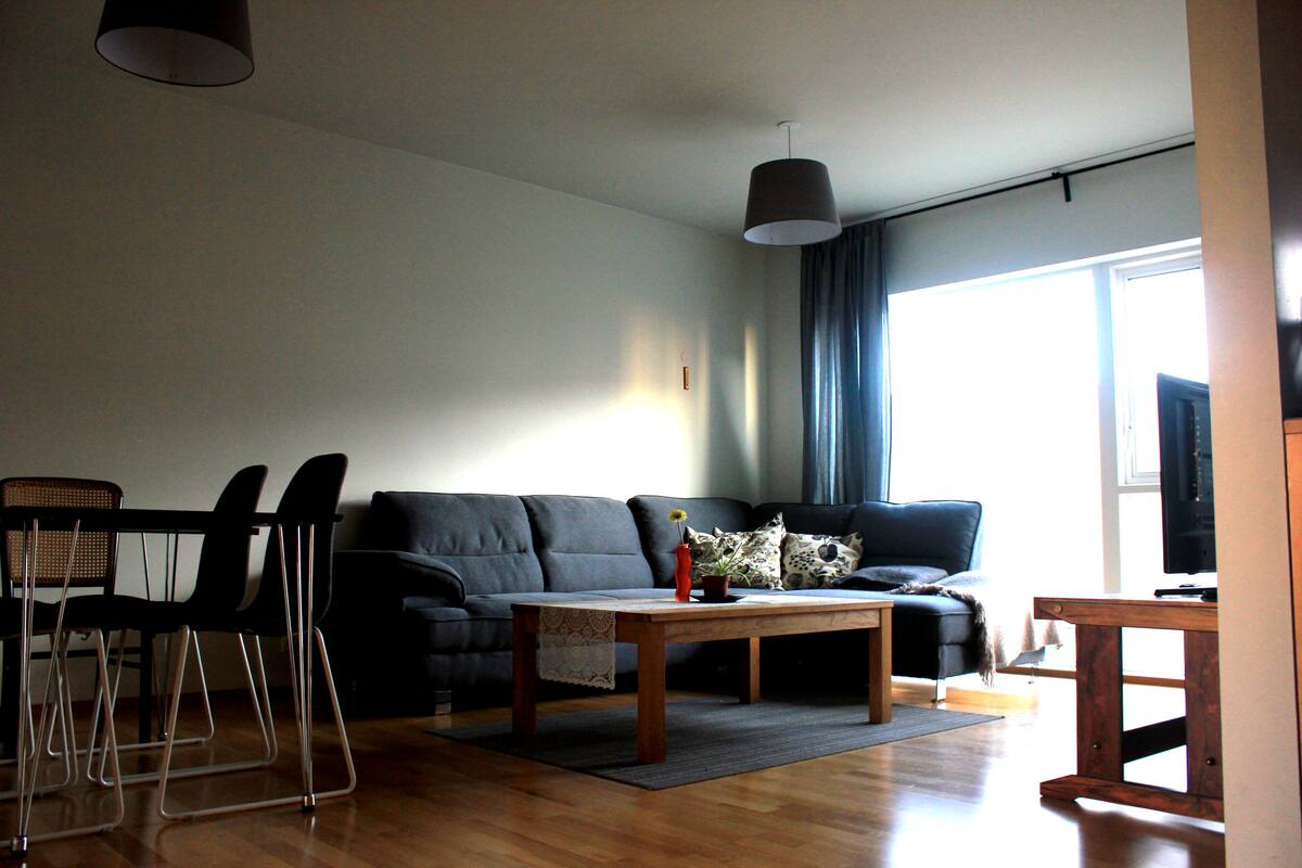 Appartamento, 2 camere da letto (S) | Area soggiorno | Smart TV
