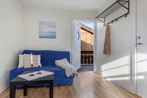 Hytte classic delt bad | Living area