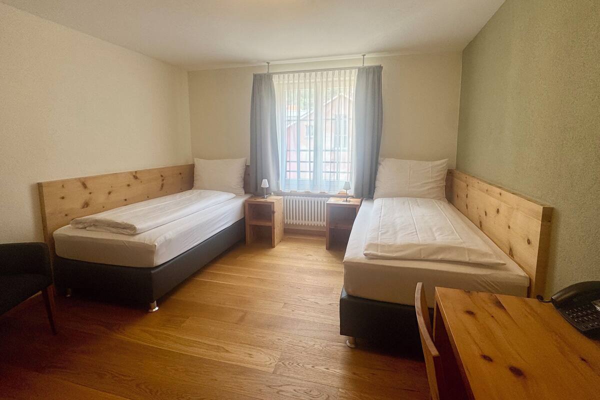 Twin Room, 2 Twin Beds | Minibar, desk, laptop workspace, WiFi (free)