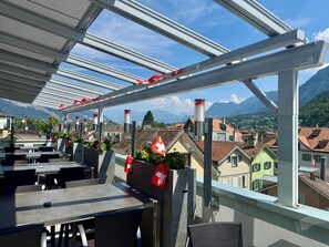 Outdoor dining - Hotel Alpenstadt (Chur)