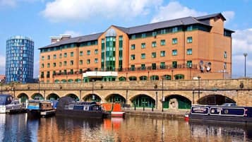 Overnatningsstedets facade