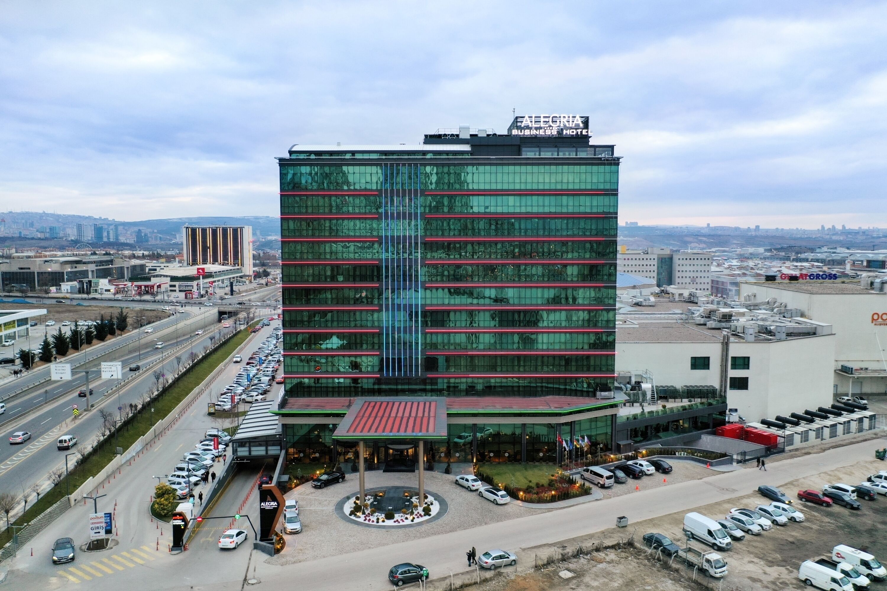 Aerial view