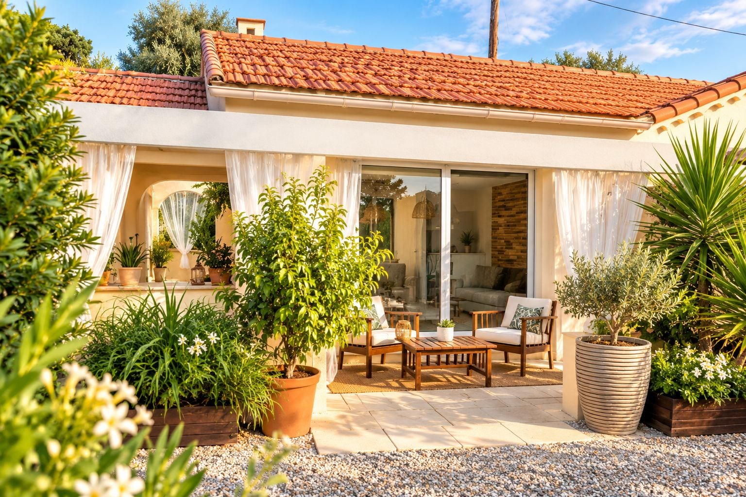 Terraza o patio