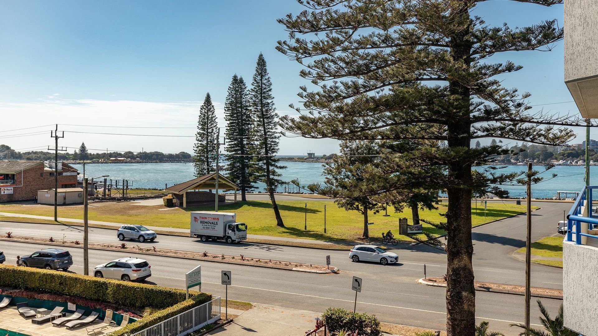 Vista desde la propiedad