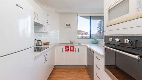 Enjoy wonderful water views from Heritage 303