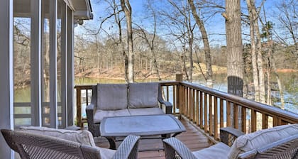 Large Lavonia Home w/ Party Dock on Lake Hartwell!