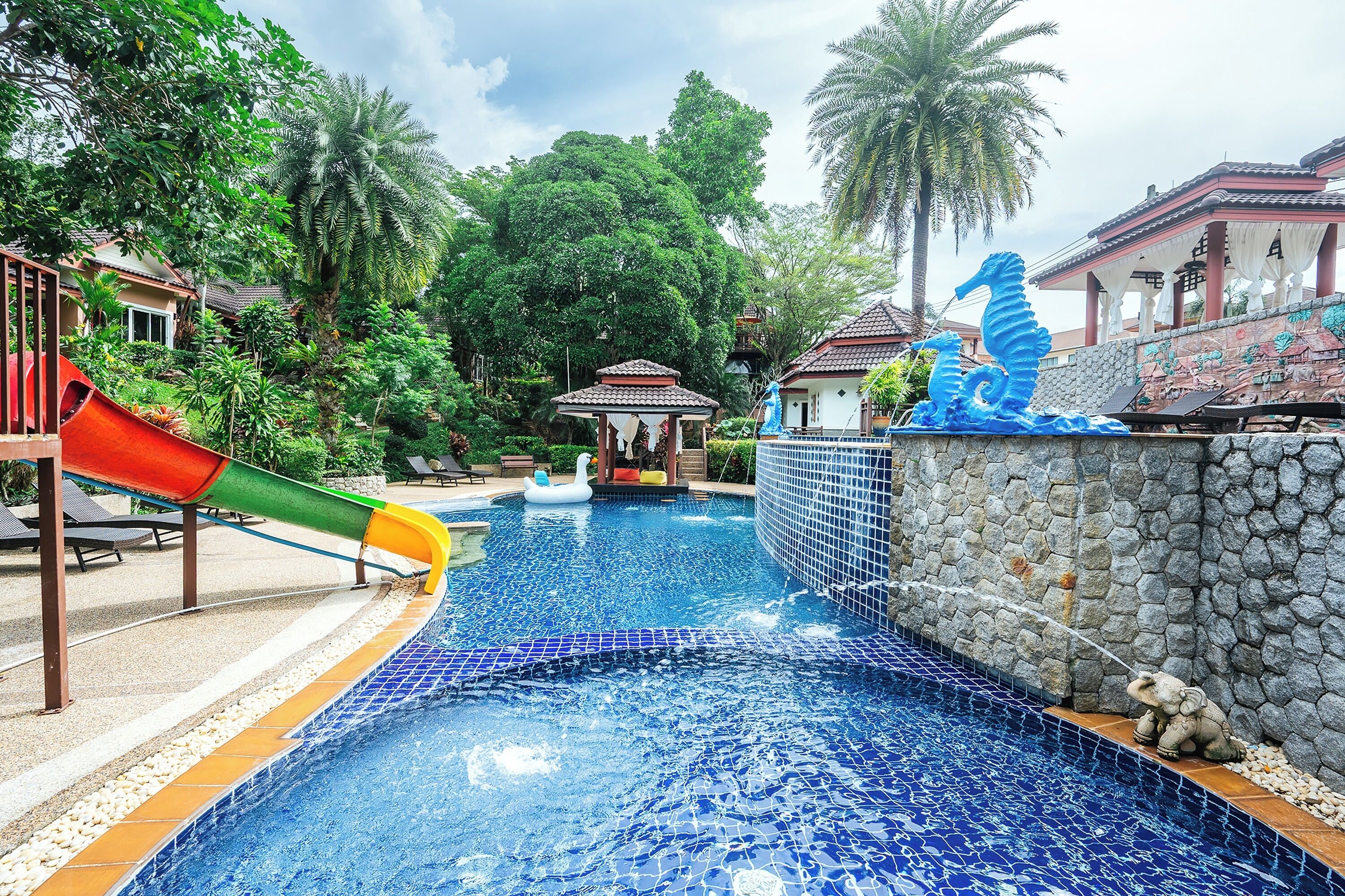 Indoor pool, outdoor pool