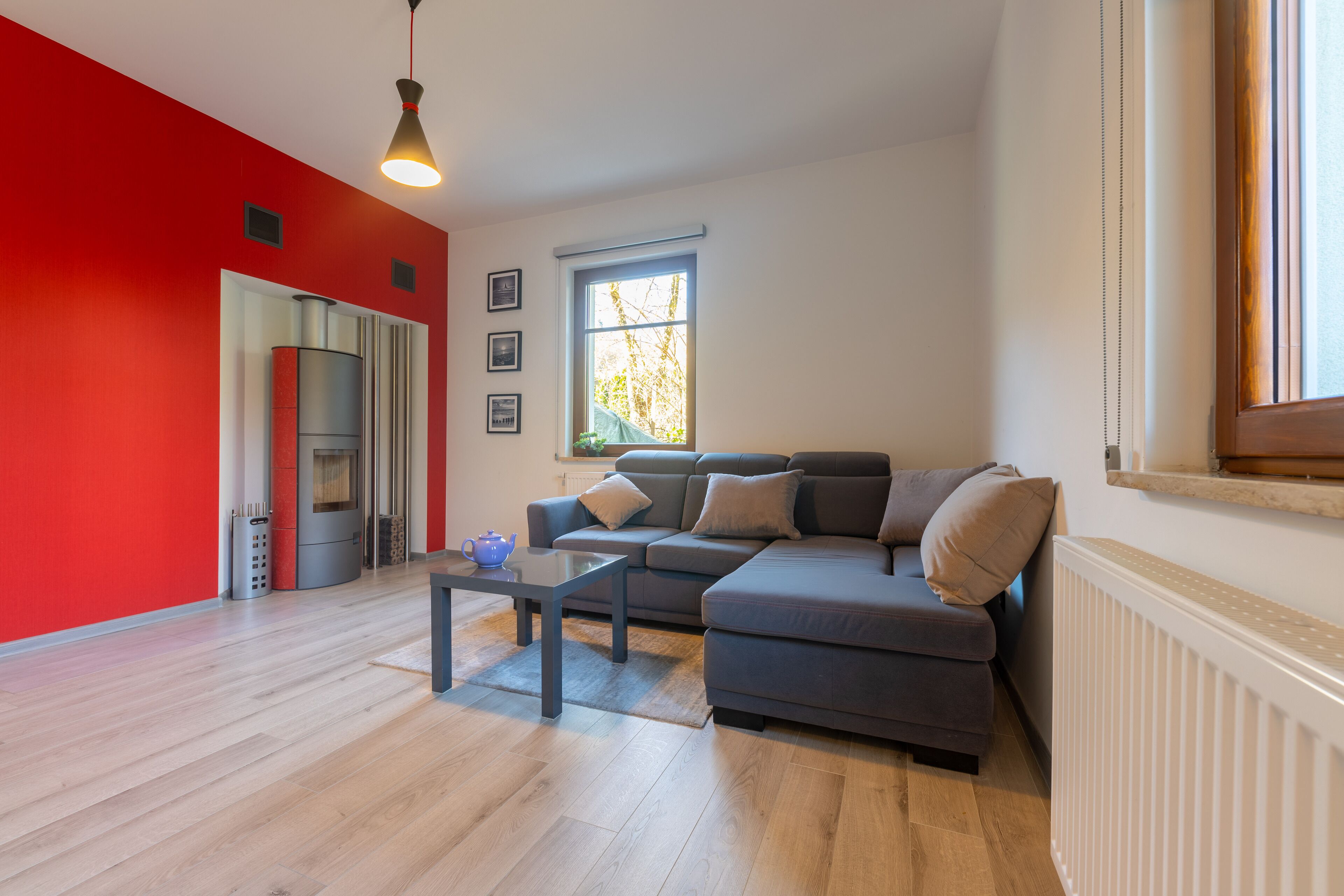 Apartment | Living room | 40-inch LCD TV with digital channels, TV