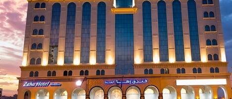 Front of property – evening/night