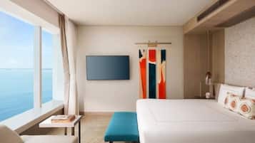 Phòng Suite Cao cấp | Bộ đồ giường cao cấp, chăn bông, nệm cao su hoạt tính (memory foam)