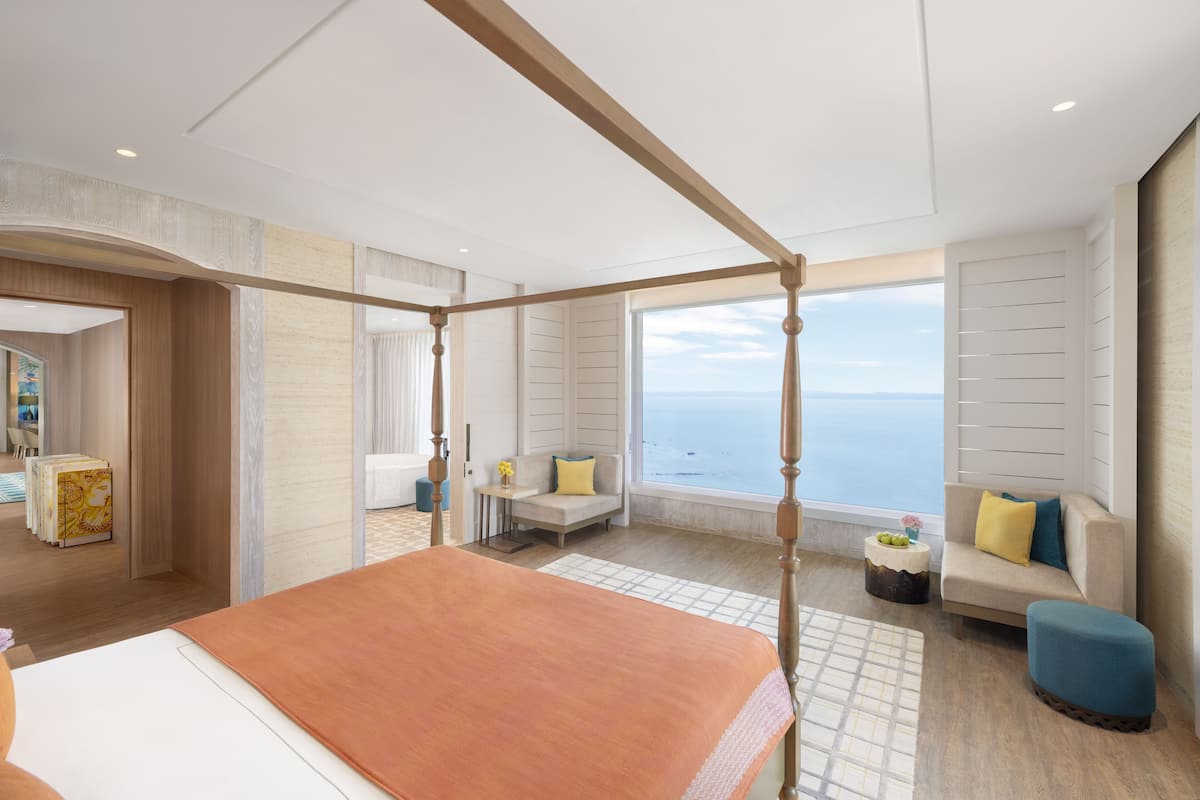 presidential room | premium bedding, down duvets, memory-foam beds, minibar