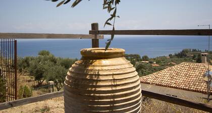 DIMITRA (no 4)... vacation villa in Koroni of Messinia with sea view!!!