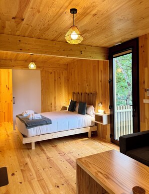 Huisje, bubbelbad, uitzicht op wijngaard | 1 slaapkamer, gratis babybedden, gratis wifi, beddengoed