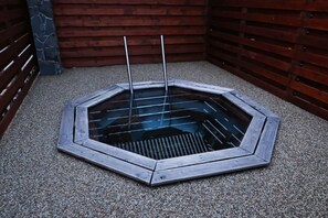 Outdoor pool, open 11:00 AM to 9:00 PM, pool umbrellas, pool loungers