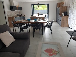 Interior - Villa palm grove-private pool and bowling green (Saint-Jean-de-Monts)