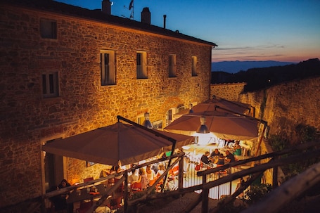 Front of property - evening/night