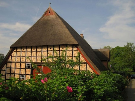 Exterior. Vacation under thatch