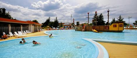 Seasonal outdoor pool
