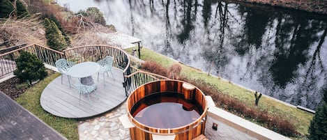 Căn hộ Exclusive, bồn tắm thủy lực | Quang cảnh mặt nước